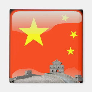 Imán Bandera brillante china
