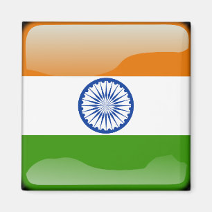 Imán Bandera brillante india