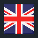 Imán Bandera británica<br><div class="desc">¡Muestra un poco de orgullo británico! ¡Buena idea de regalo!</div>