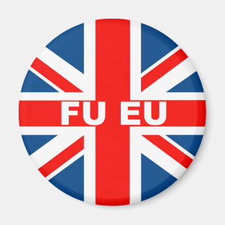 Imán Bandera británica anti-UE