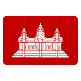 Imán Bandera camboyana Angkor Wat / khmer