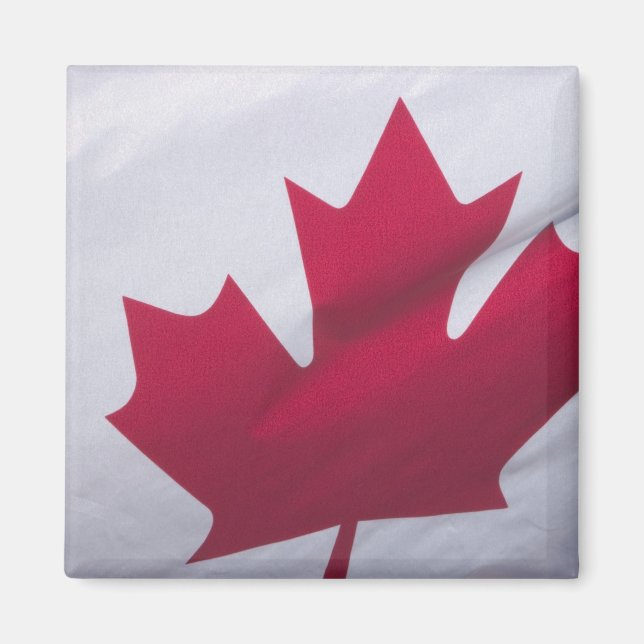Imán Bandera canadiense. (Frente)