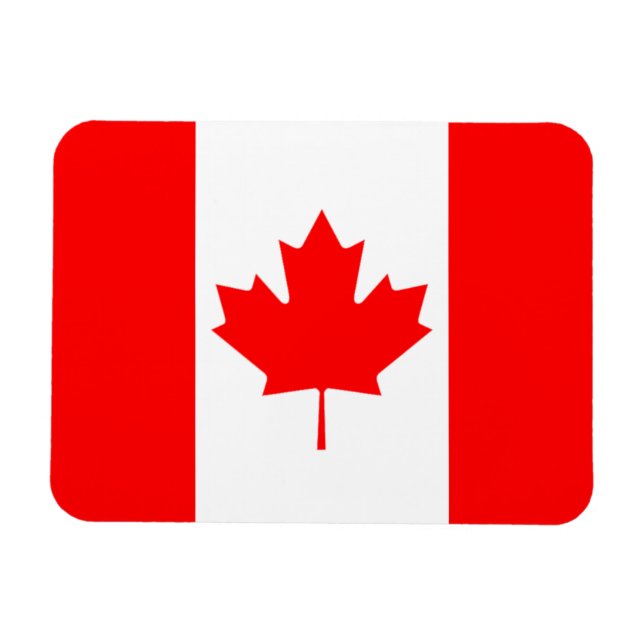 Imán Bandera canadiense, Canadá (Horizontal)
