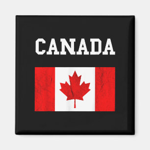 Imán Bandera canadiense Maple Leaf Bandera canadiense