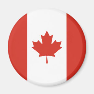 Imán Bandera canadiense patriota