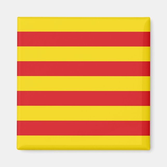 Imán Bandera catalana (Frente)