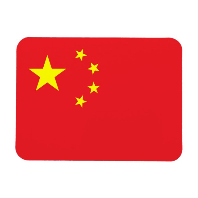 Imán Bandera china (Horizontal)