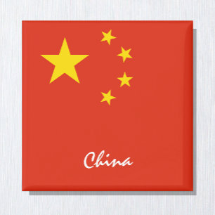 Imán Bandera china y vacaciones/deportes en China