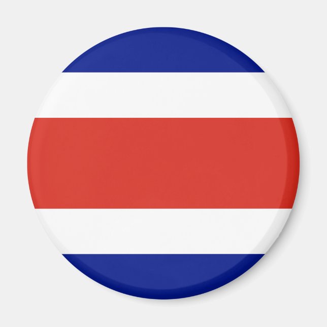 Imán Bandera Civil de Costa Rica (Frente)