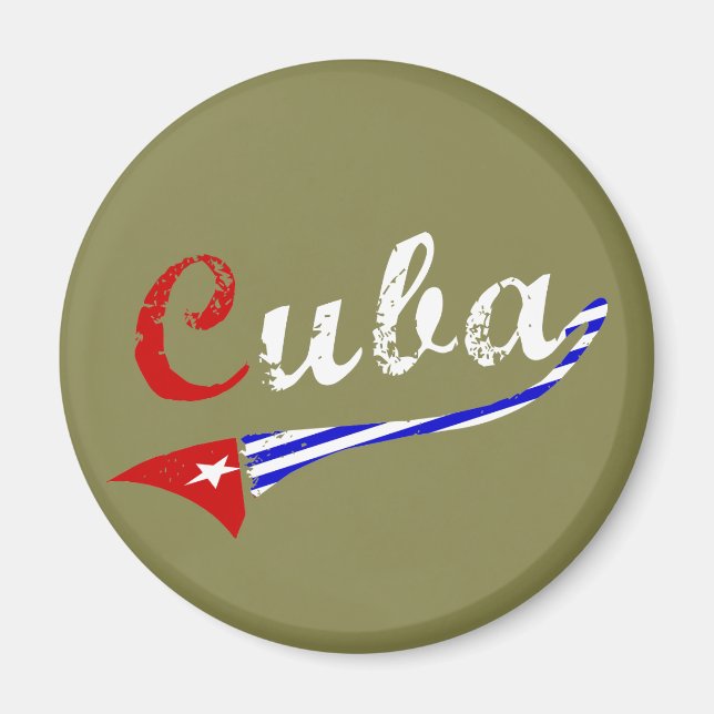 Imán Bandera cubana (Frente)