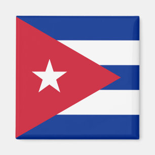 Imán Bandera cubana