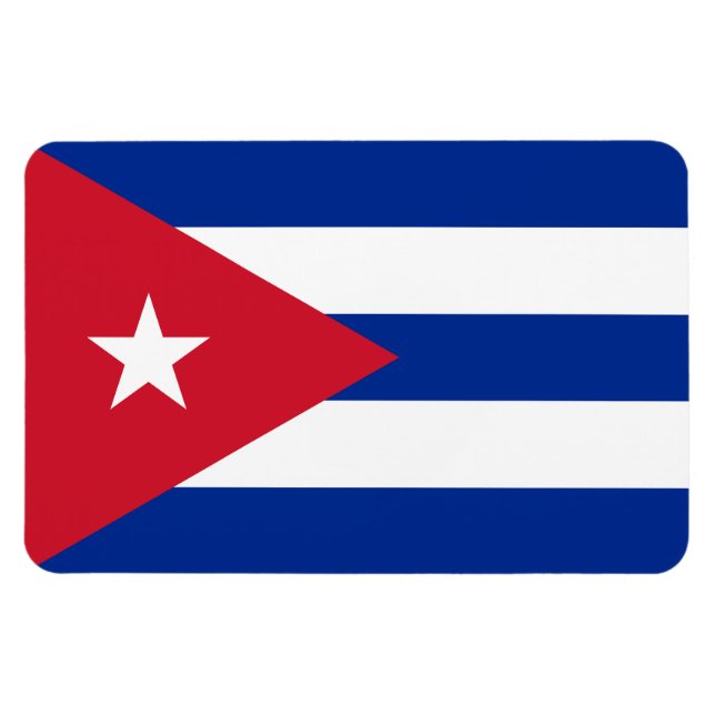 Imán Bandera cubana, La Habana, Fidel Castro, Che Gueva (Horizontal)