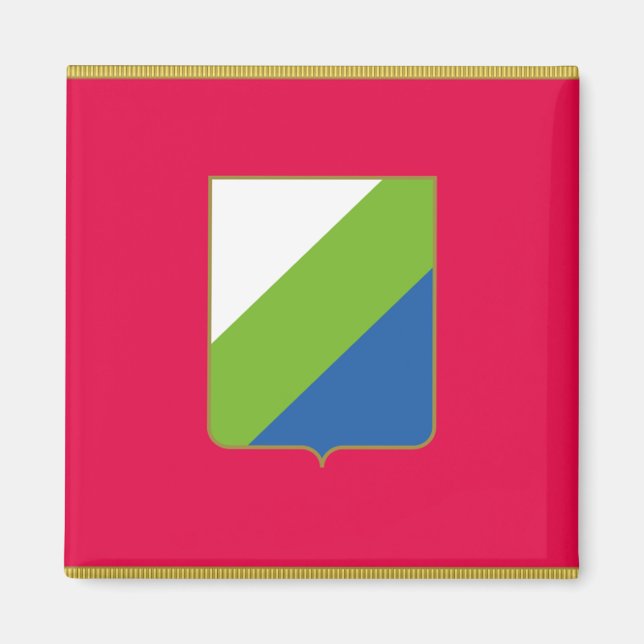 Imán Bandera de Abruzzo (Italia) (Frente)