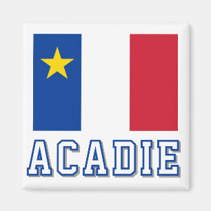 Imán Bandera de Acadia