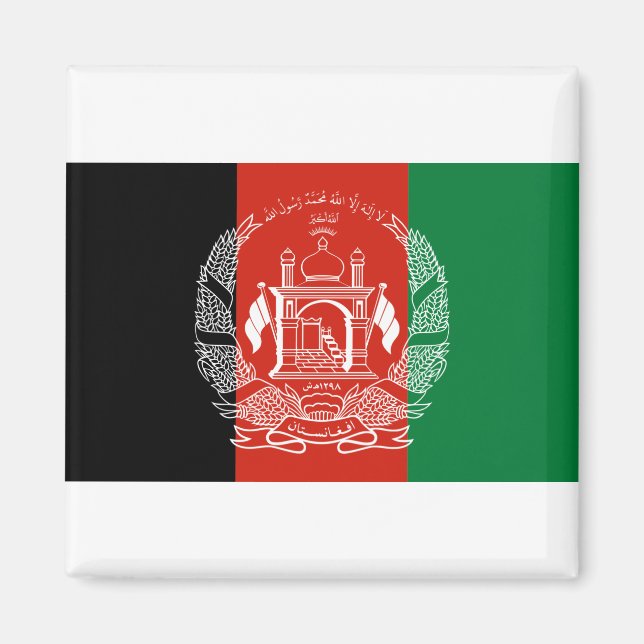 Imán Bandera de Afganistán (Frente)