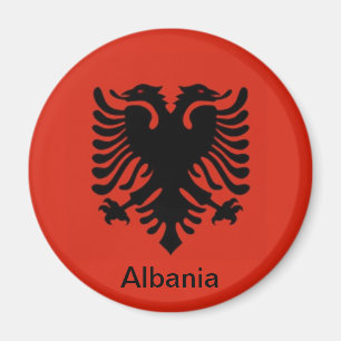 Imán Bandera de Albania