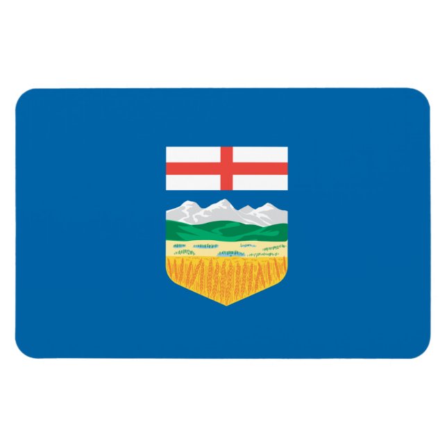 Imán Bandera de Alberta (Horizontal)