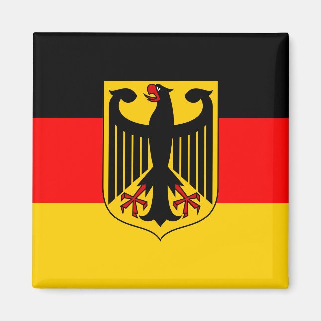 Imán Bandera de Alemania (Frente)