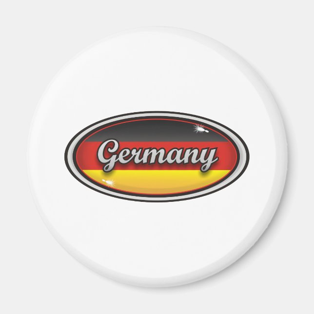 Imán Bandera de Alemania 1 (Frente)