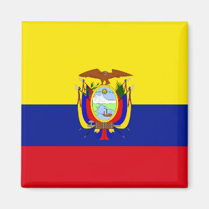 Imán Bandera de alta calidad de Ecuador