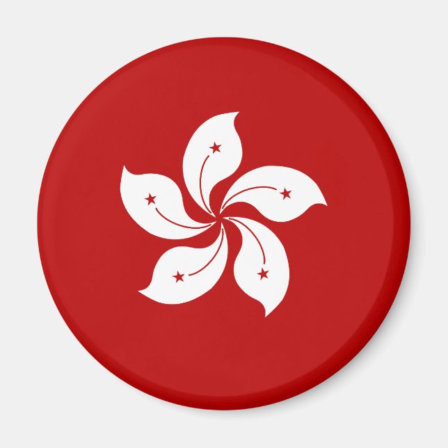 Imán Bandera de alta calidad de Hong Kong (Frente)