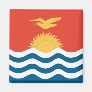 Imán Bandera de alta calidad de Kiribati