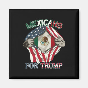 Imán Bandera De Amistad Con México Para Trump 2024