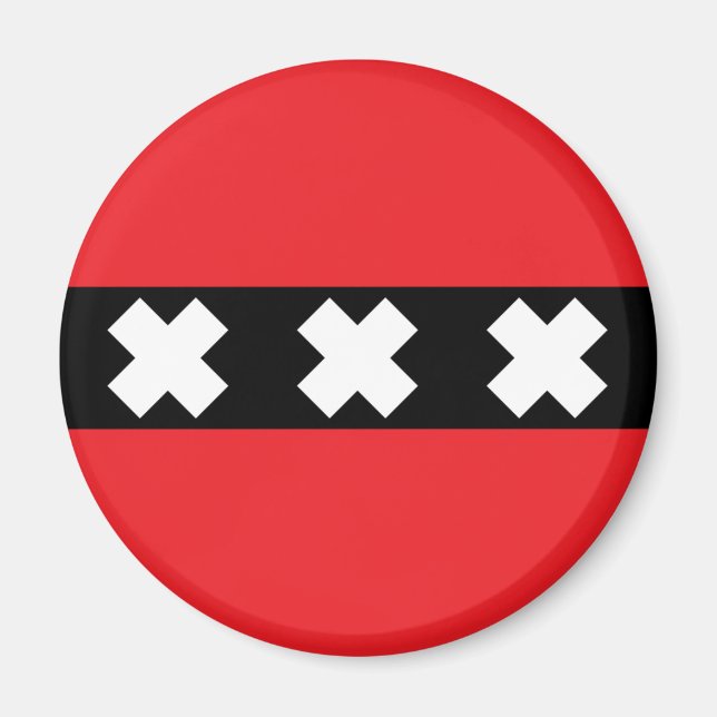 Imán Bandera de Ámsterdam (Frente)