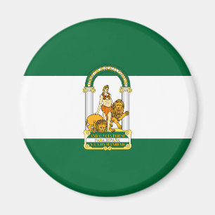 Imán Bandera de Andalucía, España