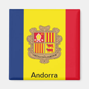 Imán Bandera de Andorra