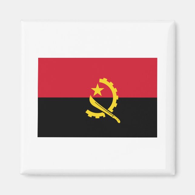 Imán Bandera de Angola AO (Frente)