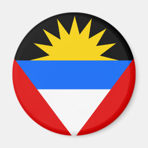 Imán Bandera de Antigua