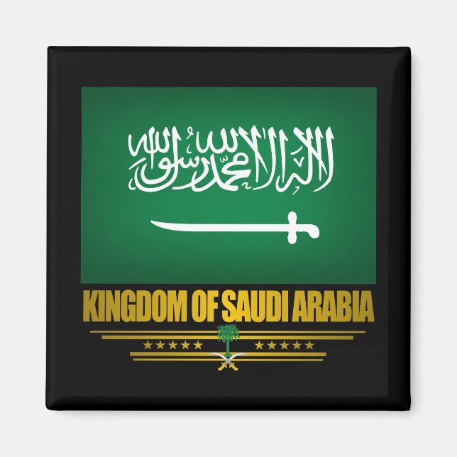 Imán Bandera de Arabia Saudita (Frente)