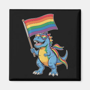 Imán Bandera de arcoíris de la orgullosa comunidad gay