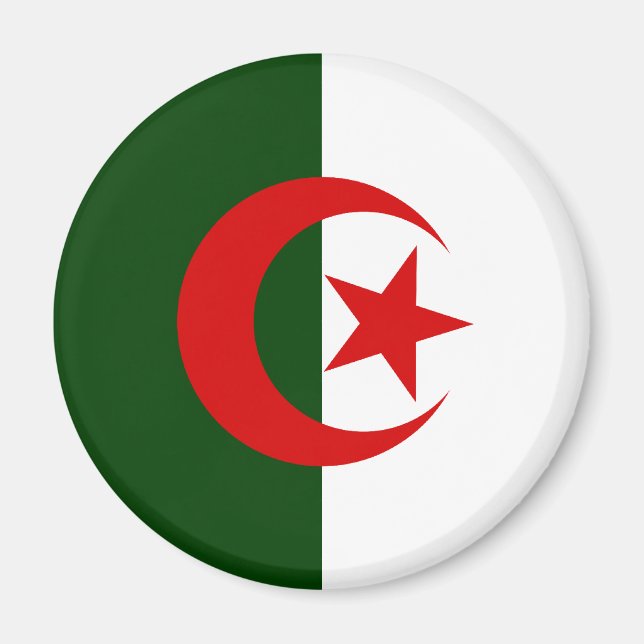 Imán Bandera de Argelia (Frente)