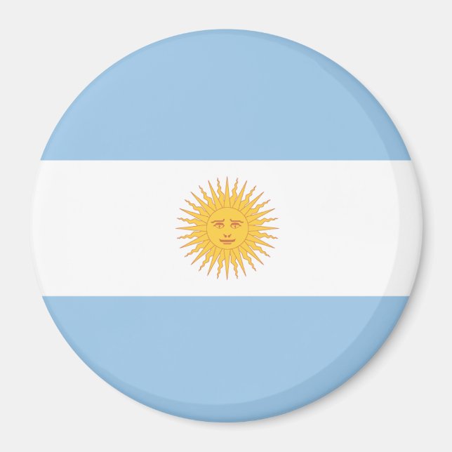 Imán Bandera de Argentina (Frente)