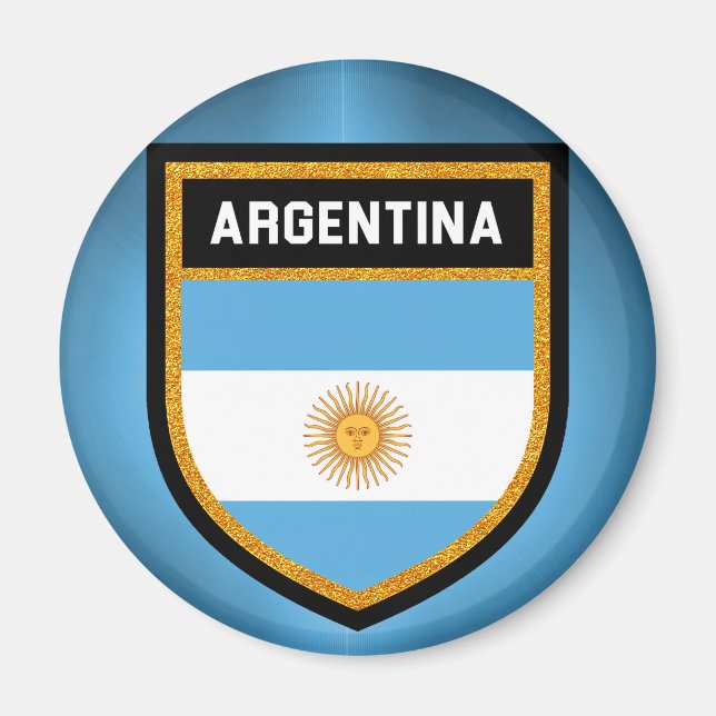 Imán Bandera de Argentina (Frente)