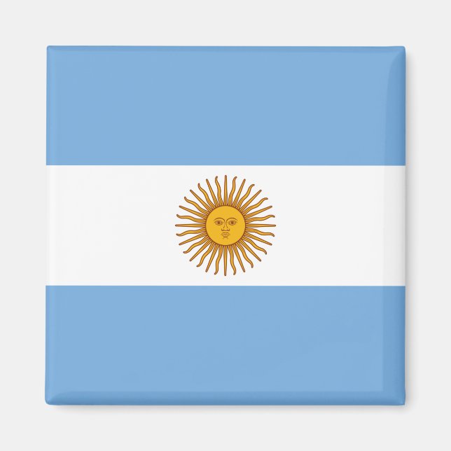 Imán Bandera de Argentina (Frente)