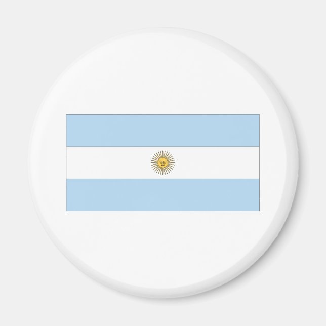 Imán Bandera de Argentina (Frente)