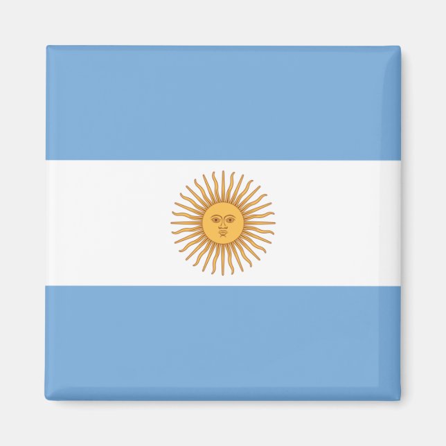 Imán Bandera de Argentina (Frente)
