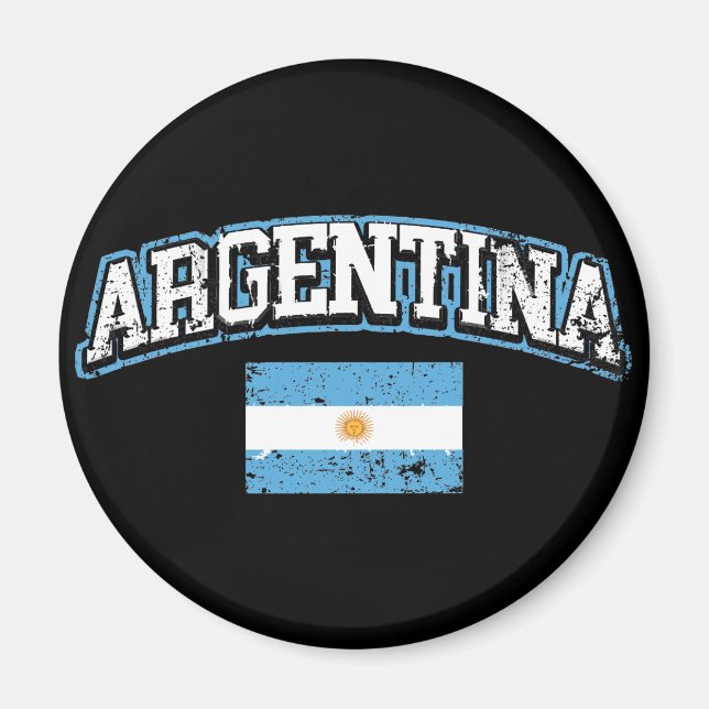 Imán Bandera de Argentina (Frente)