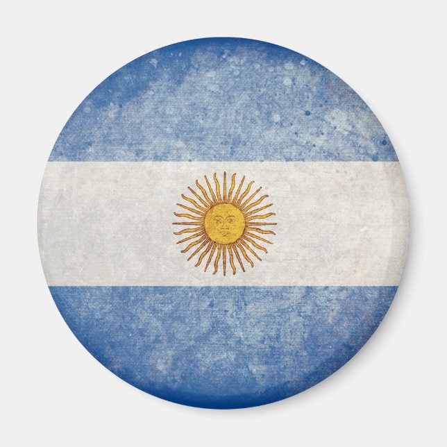 Imán Bandera de Argentina (Frente)