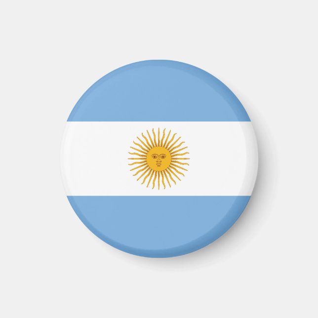 Imán Bandera de Argentina (Frente)