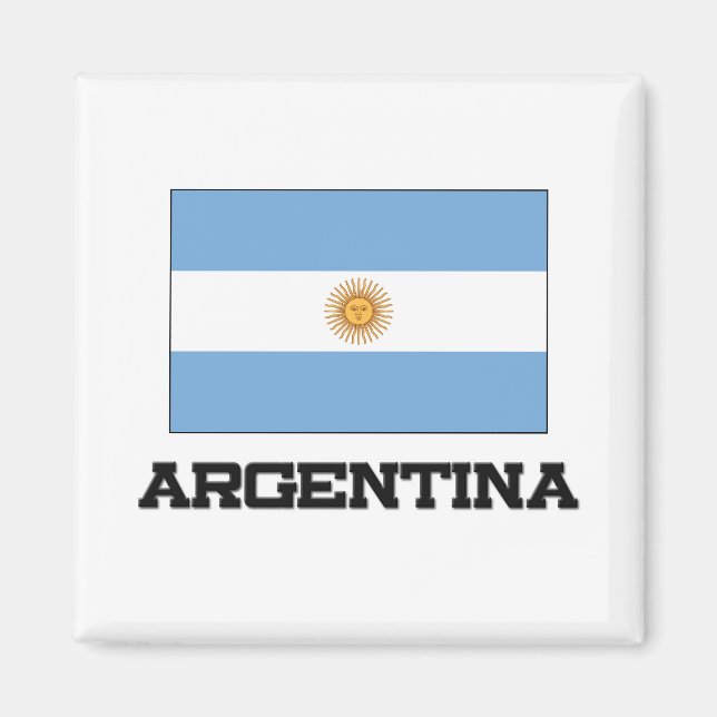 Imán Bandera de Argentina (Frente)