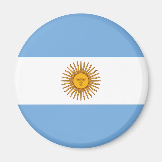 Imán Bandera de Argentina - Bandera de Argentina (Frente)