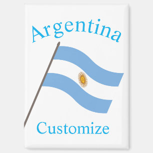 Imán Bandera de Argentina Thunder_Cove