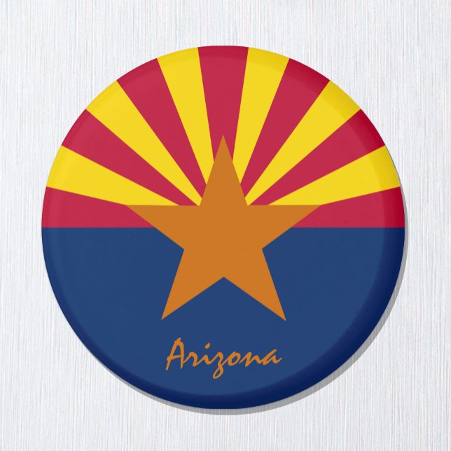 Imán Bandera de Arizona y Arizona USA - fans de viajes  (Subido por el creador)