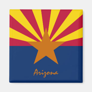 Imán Bandera de Arizona y hinchas de feriados y deporte