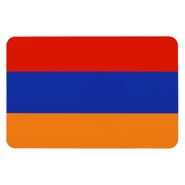 Imán Bandera de Armenia (Horizontal)