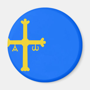 Imán Bandera de Asturias - bandera de Asturias